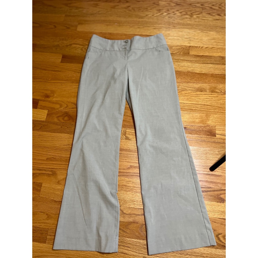 Vtg The Limited Cassidy Fit Flare Leg Dress Pants Career TanTrousers 8R READ